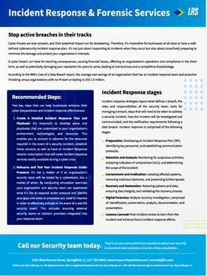 LRS Incident Response Services