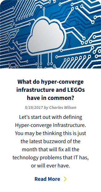 What do hyper-converge infrastructure and LEGOs have in common? - Blog