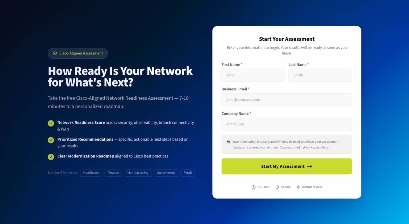 Free Network Assessment (image)