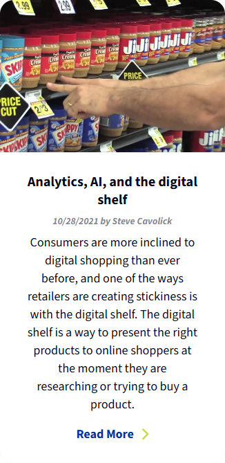 Analytics, AI, and the digital shelf